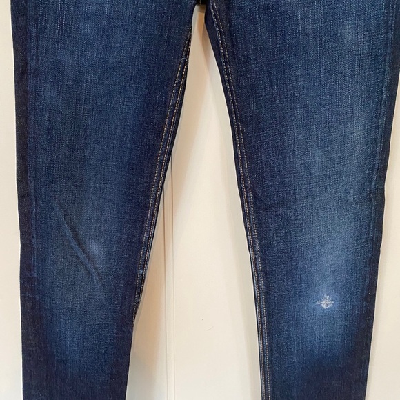 Rag & Bone Dark Wash Skinny Jeans - Picture 3 of 9